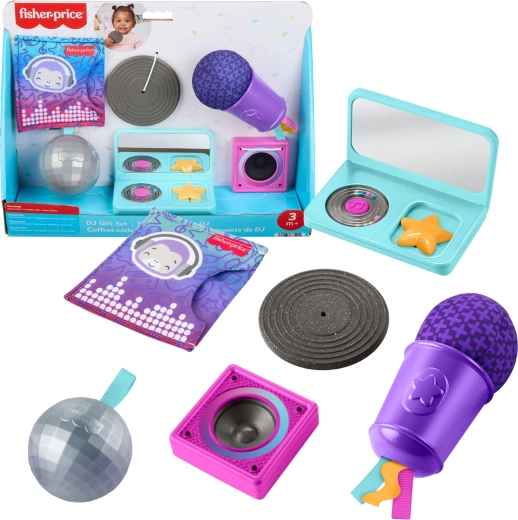 Fisher-Price Μικρός DJ – δωροσετ αισθητηριακών παιχνιδιών για μωρά