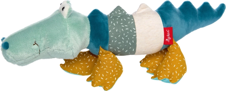 Sigikid πρώτο λούτρινο κροκόδειλος patchwork 43 cm