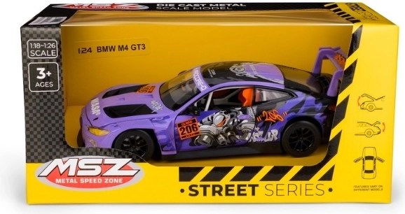 MSZ BMW M4 GT3 αγωνιστικό μοντέλο σε κλίμακα 1:24