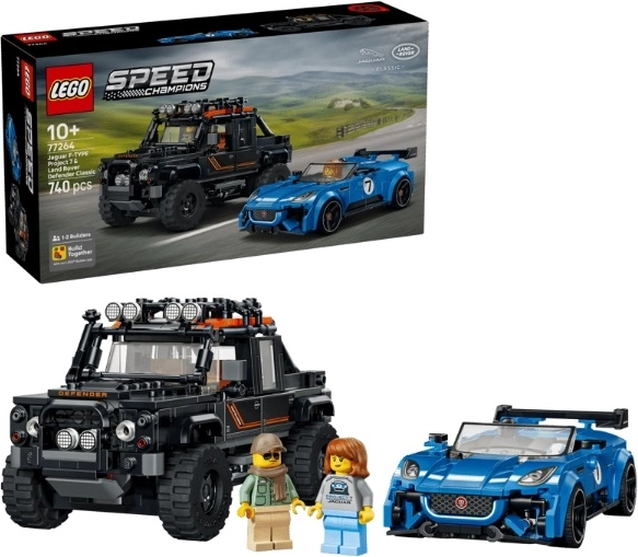 LEGO Speed Champions Jaguar Project 7 και Land Rover Defender