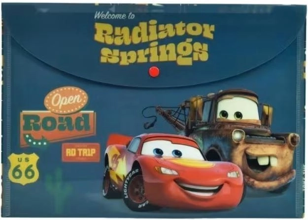 Φάκελος για τετράδια Disney Cars