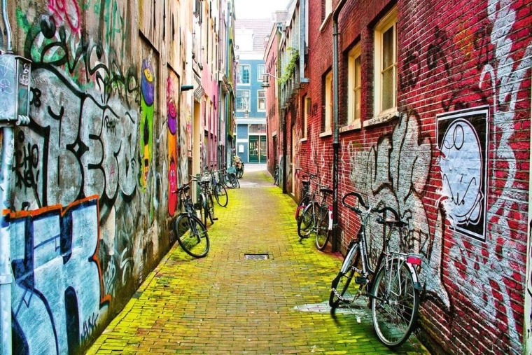 Παζλ Ravensburger Street Art στο Άμστερνταμ 3000 κομμάτια