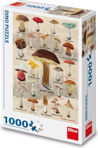 Dino παζλ μανιτάρια κολάζ 1000 κομμάτια