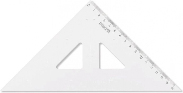 Koh-i-noor τρίγωνο με εγκοπή 16 × 16 × 25 cm