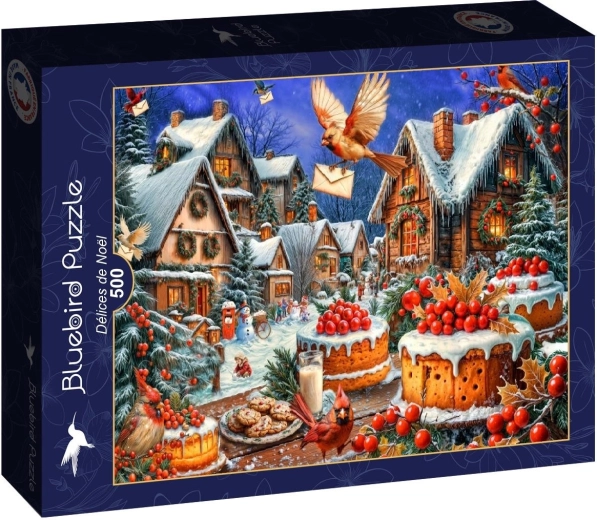 Bluebird Puzzle Χριστουγεννιάτικες λιχουδιές 500 κομματιών