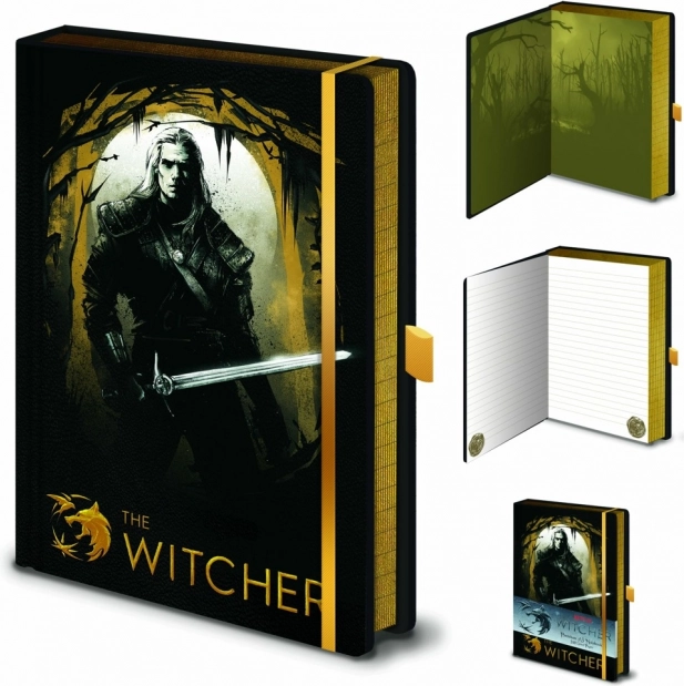 Πολυτελές σημειωματάριο A5 Witcher