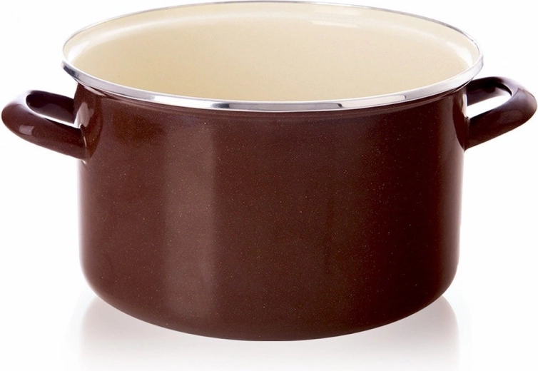 Εμαγιέ κατσαρόλα Brown 26 cm, 6,5 l