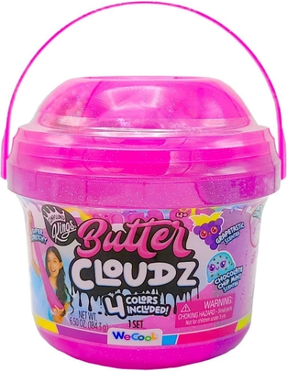 Wecool Butter Cloudz slime – κουβάς με πολύχρωμη μάζα μοντελοποίησης