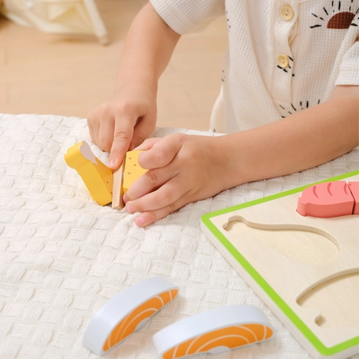 Ασφαλής ξύλινη κατασκευή για μικρούς σεφ