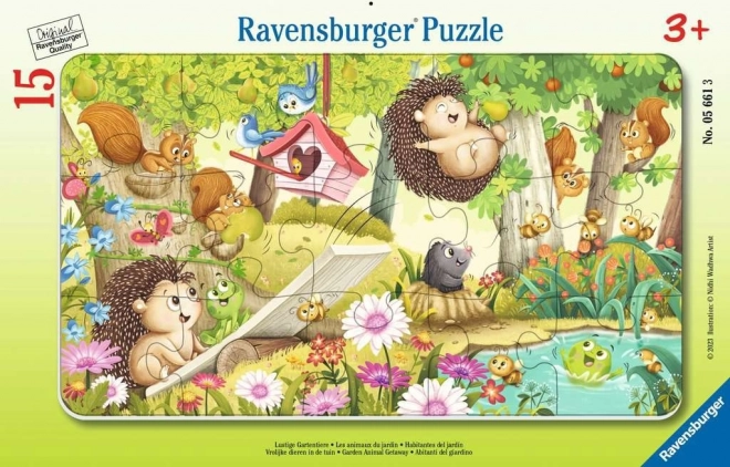 Παιδικό παζλ Ravensburger Κήπος 15 κομμάτια
