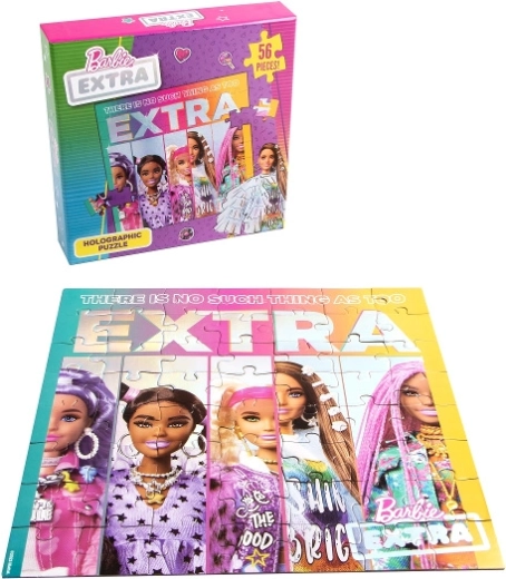 Ολογραφικό παζλ Barbie 56 κομμάτια