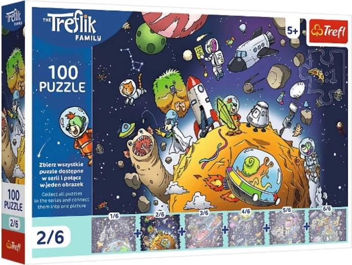 Παζλ Treflik στο διάστημα 100 κομμάτια