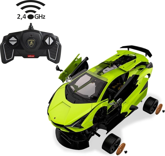 Jamara Lamborghini Sián FKP 37 τηλεκατευθυνόμενο κιτ κατασκευής 1:18, 2,4 GHz, πράσινο
