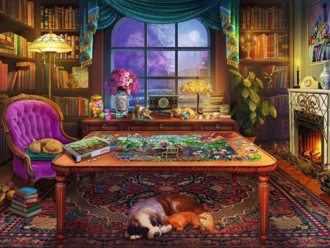 Παζλ Ravensburger Puzzlers Place 750 κομμάτια