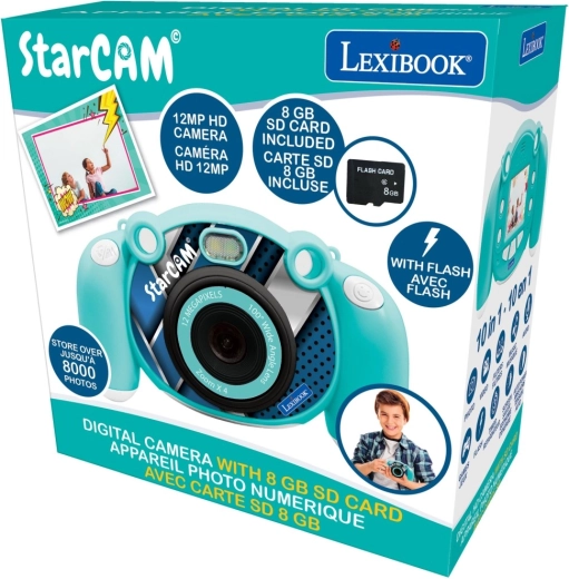 Lexibook HD κάμερα και φωτογραφική μηχανή με κάρτα SD