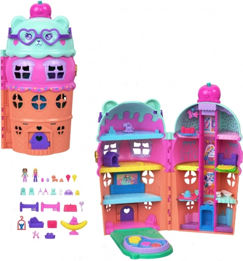 Polly Pocket Παγωμένο σπιτάκι με πισίνα