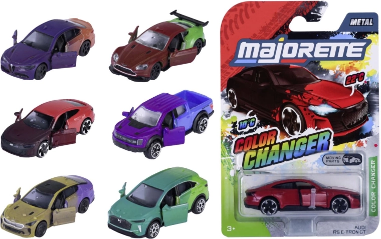 Majorette premium αυτοκινητάκι που αλλάζει χρώμα - 1 τεμάχιο