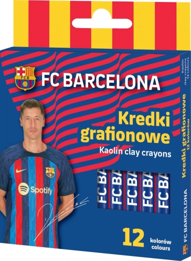 Κηρομπογιές FC BARCELONA ASTRA, 12 τεμ.