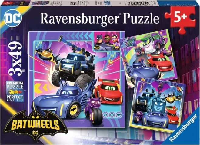 Παζλ RAVENSBURGER Batwheels 3×49 κομμάτια