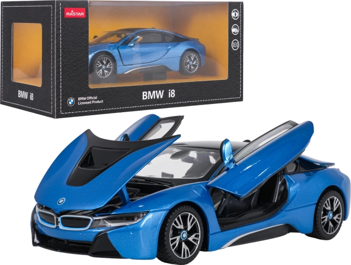 Μεταλλικό μοντέλο BMW i8 RASTAR 1:24 – Μπλε