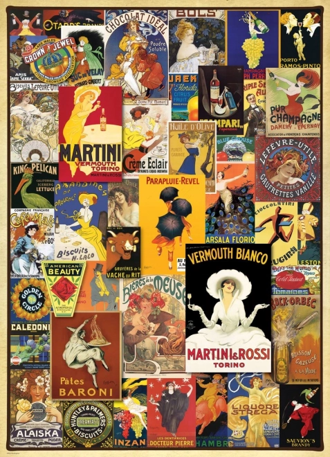 Παζλ EUROGRAPHICS παλιές αφίσες 1000 κομμάτια