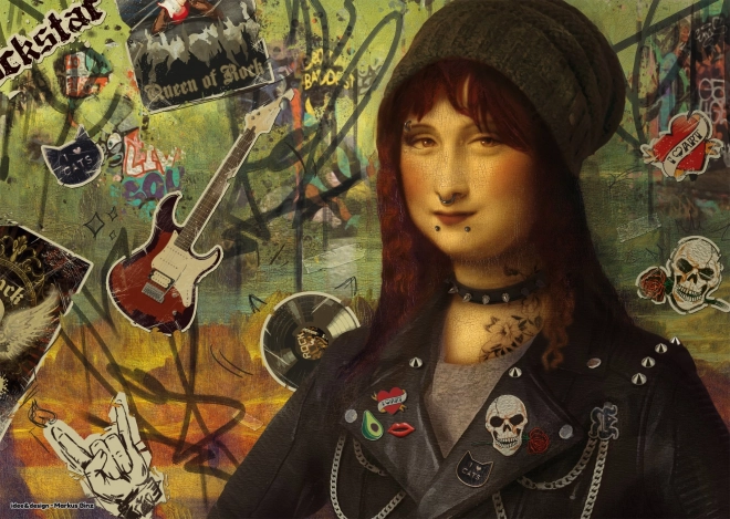 Παζλ SCHMIDT Art&Fun: Mona Lisa 1000 κομμάτια