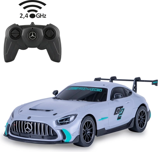 Τηλεκατευθυνόμενο αυτοκίνητο Mercedes-AMG GT2 1:24 γκρι