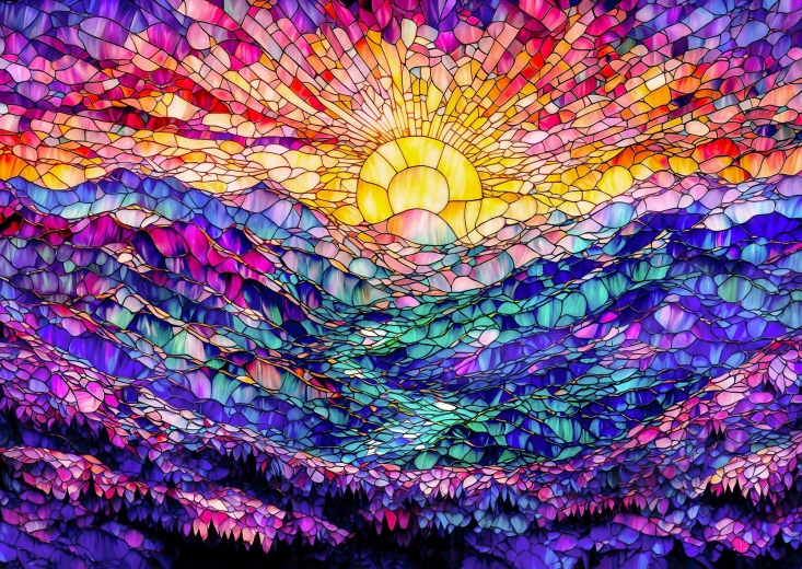Enjoy puzzle Άλλο ένα υπέροχο ηλιοβασίλεμα 1000 κομμάτια