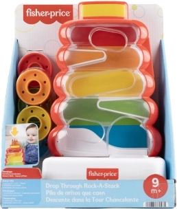 Fisher-Price πύργος με δαχτυλίδια που πέφτουν