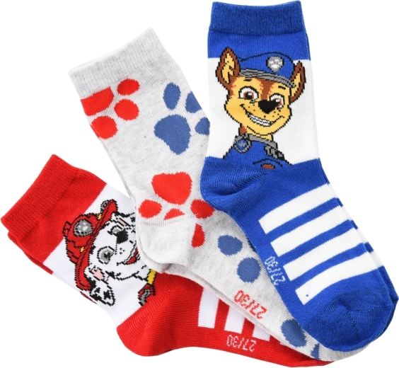 Σετ 6 ζευγαριών παιδικών καλτσών Paw Patrol