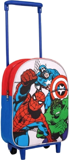 Cerdá παιδικό ταξιδιωτικό σακίδιο με ροδάκια Avengers 29 cm