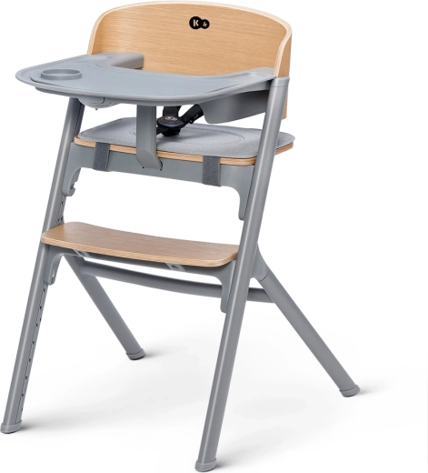 Kinderkraft Select καρεκλάκι φαγητού 3σε1 Livy oak