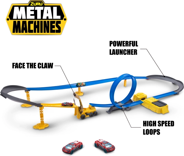 Καταστροφική πίστα κατασκευής Metal Machines με μοτέρ κίνησης