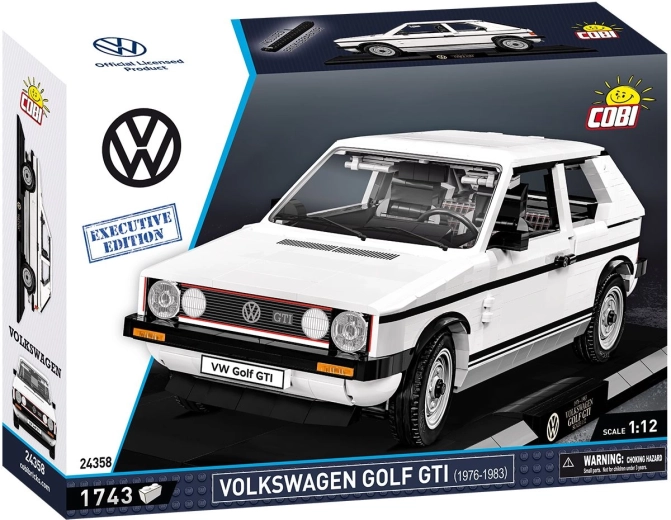 Cobi Volkswagen Golf GTI (1976–1983) executive edition κατασκευαστικό σετ 1:12