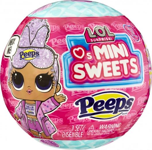 L.O.L. Surprise! Loves PEEPS Tots συλλεκτική κούκλα περιορισμένης έκδοσης με 7 εκπλήξεις