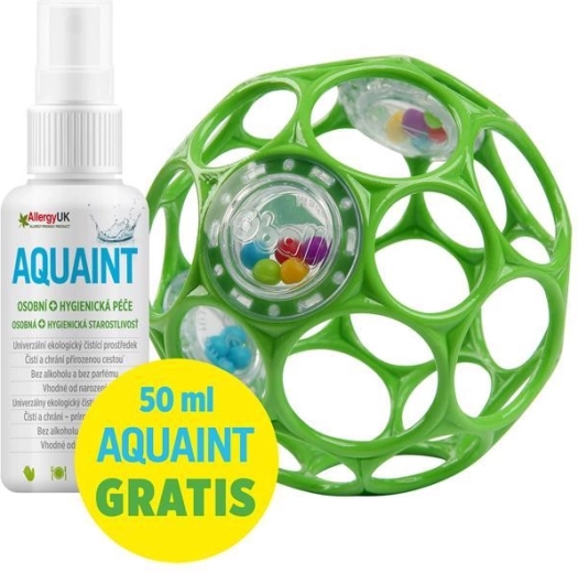 Κουδουνίστρα Oball 10 cm seafoam + Aquaint καθαριστικό νερό 50 ml