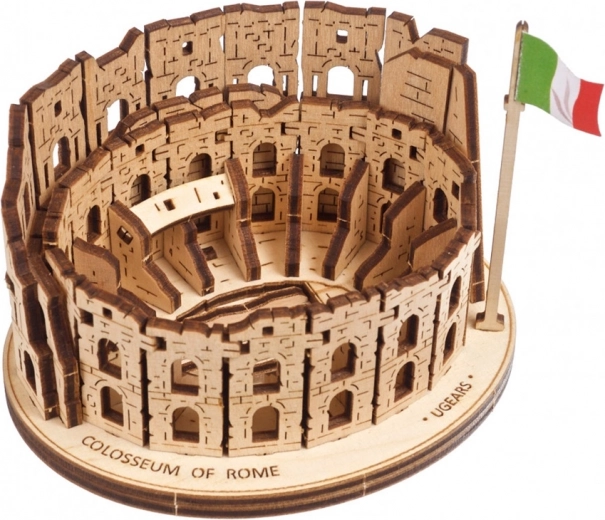 Ξύλινο 3D παζλ Κολοσσαίο Ρώμη UGEARS
