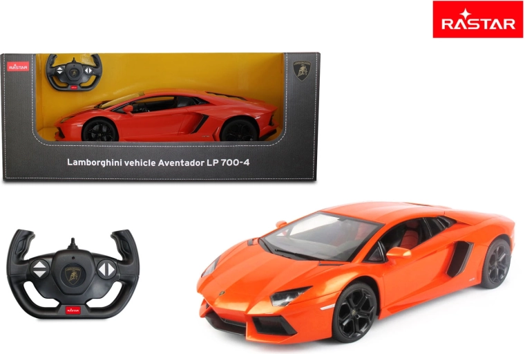 Rastar RC αυτοκίνητο Lamborghini Aventador 1:10 πορτοκαλί