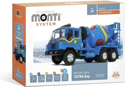 Κατασκευή MONTI SYSTEM Tatra 815 Zapa Beton 1:48