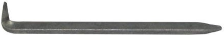 Σιδερένιος συνδετήρας τοίχου 140 mm, 8 × 8 (5 τεμ.)