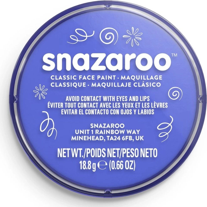 Snazaroo χρώμα προσώπου γαλάζιο 18 ml