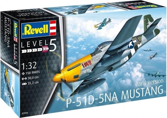 Revell P-51D Mustang πλαστικό μοντέλο αεροσκάφους 1:48