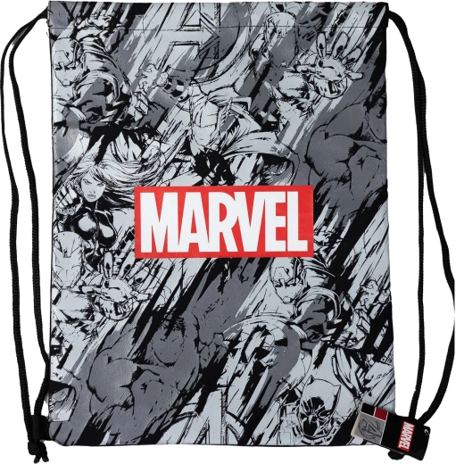 Μοτίβο Marvel - μονωμένη τσάντα με κλείσιμο κορδονιού 30 × 40 cm - 1 τεμάχιο