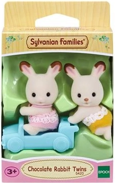 Sylvanian Families δίδυμα σοκολατένια κουνελάκια