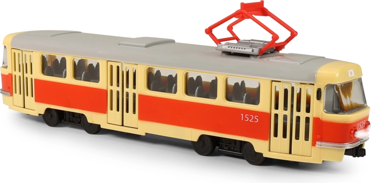 Τραμ T3 28 cm με ανακοινώσεις στάσεων στα τσεχικά