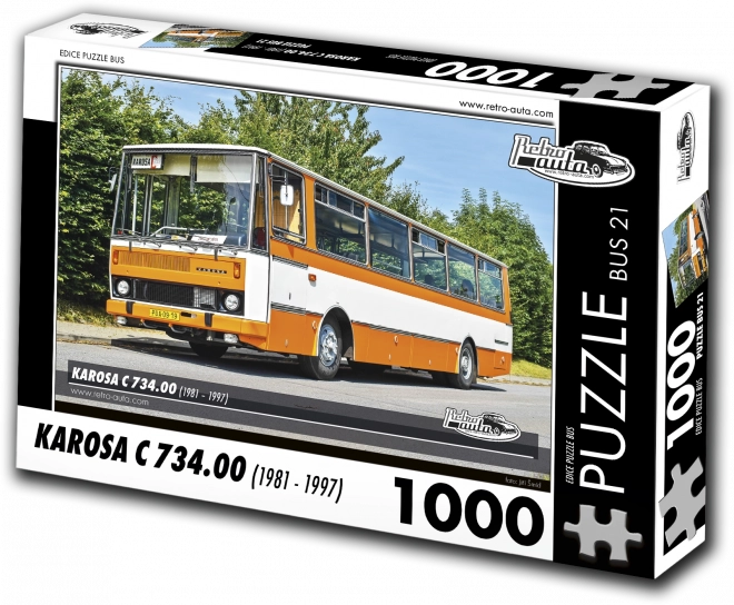 Παζλ Retro-auta Karosa C 734 (1981–1997) – 1000 κομμάτια