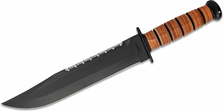 KA-BAR Big Brother – μαχαίρι επιβίωσης 24 cm με δερμάτινη λαβή και θήκη