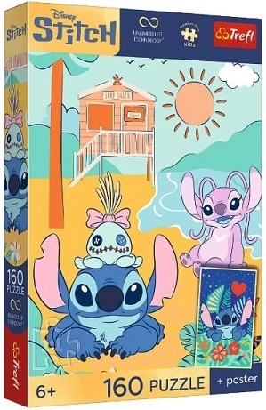 Puzzle Premium Plus Kids Stitch στο κύμα 160 κομμάτια