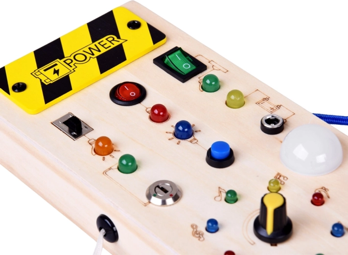 Μάθηση αιτίας–αποτελέσματος με φωτιζόμενα LED