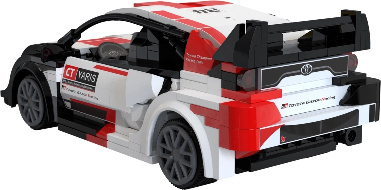 Λεπτομερές rally design με τυπωμένα κομμάτια